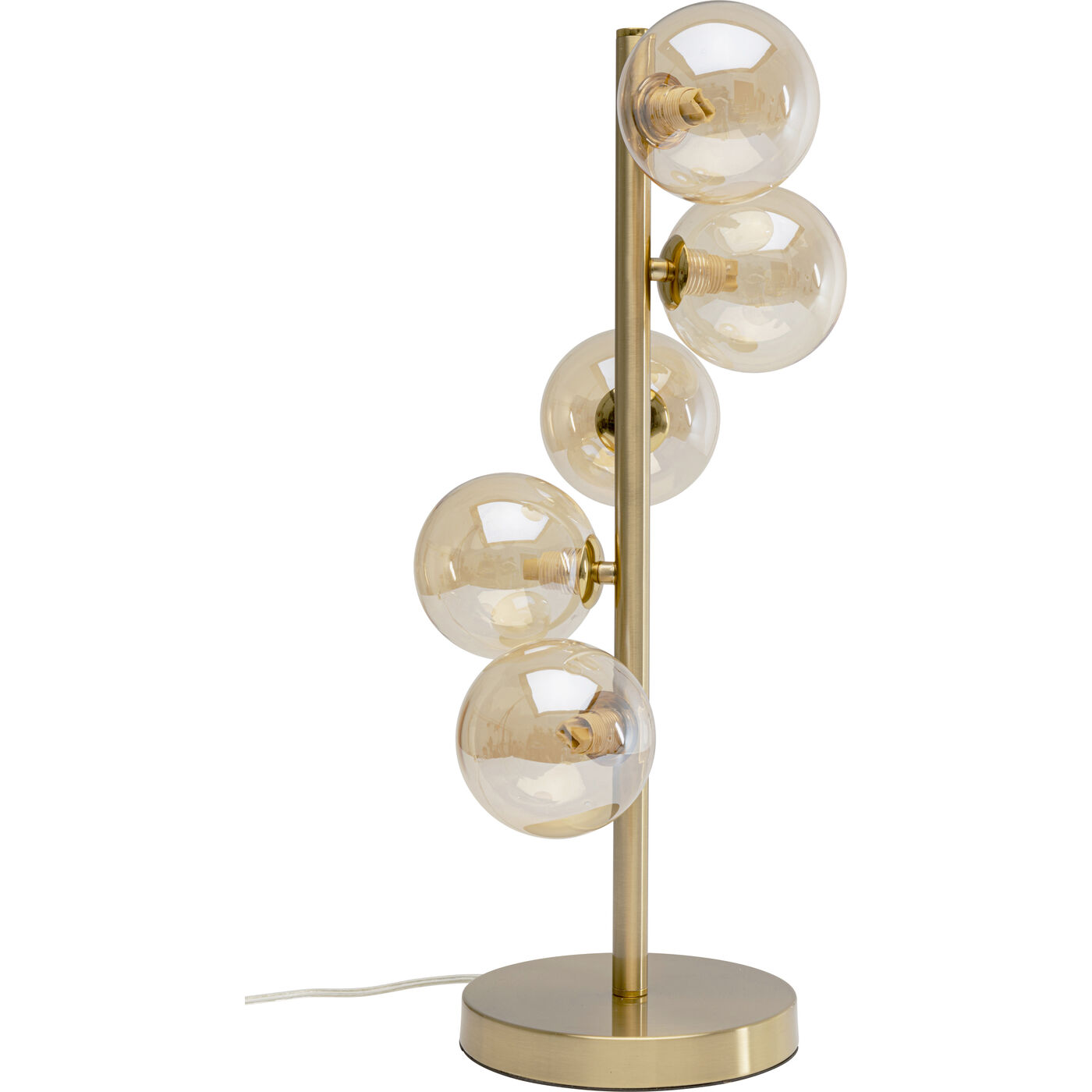 Светильник настольный Scala Balls Brass 54cm KARE 58145