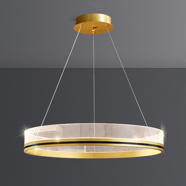 Подвесная люстра DILEMMA D100 Brass by ImperiumLoft