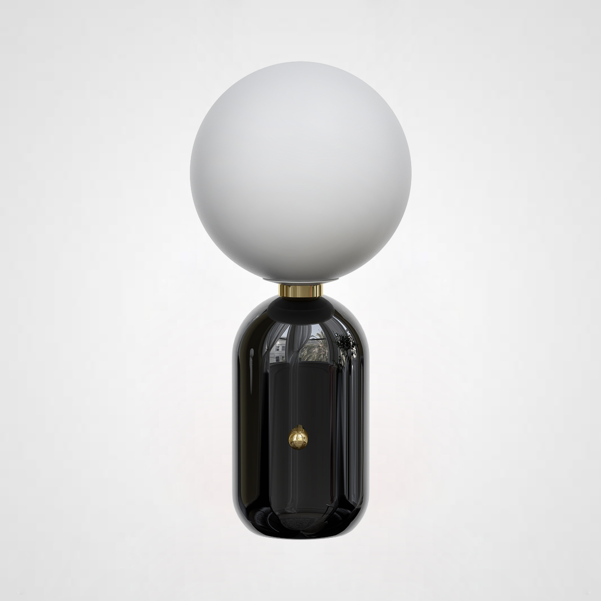 Настольная лампа Parachilna Aballs black (D20) by ImperiumLoft