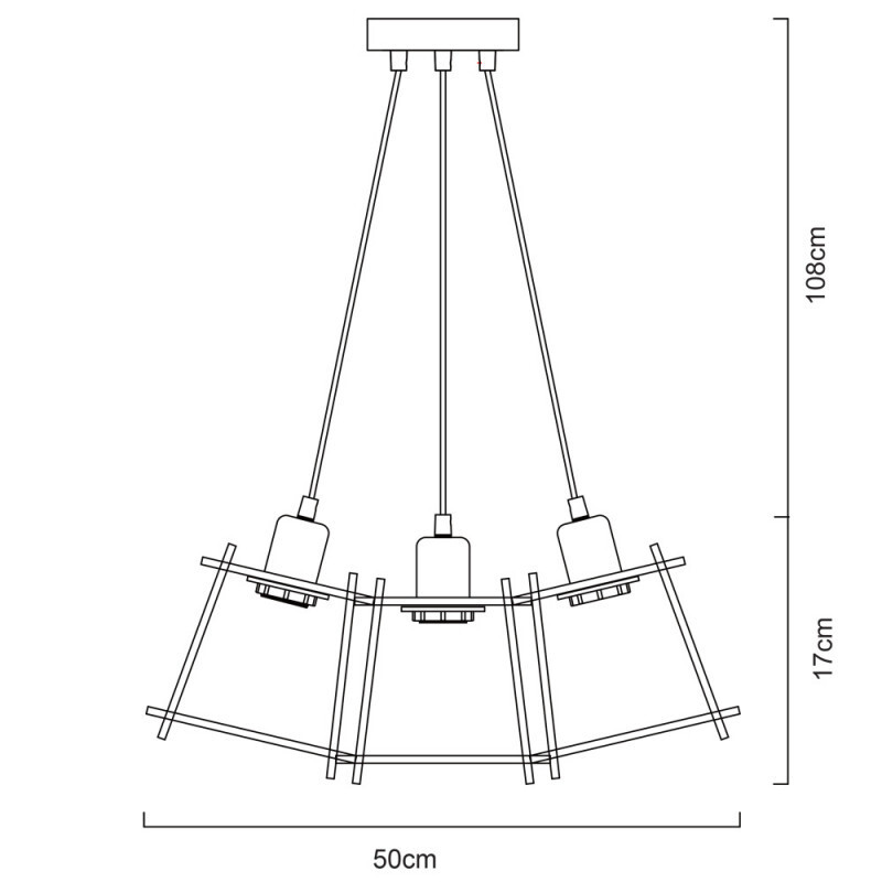 Подвесная люстра Arte Lamp A9469SP-5BK