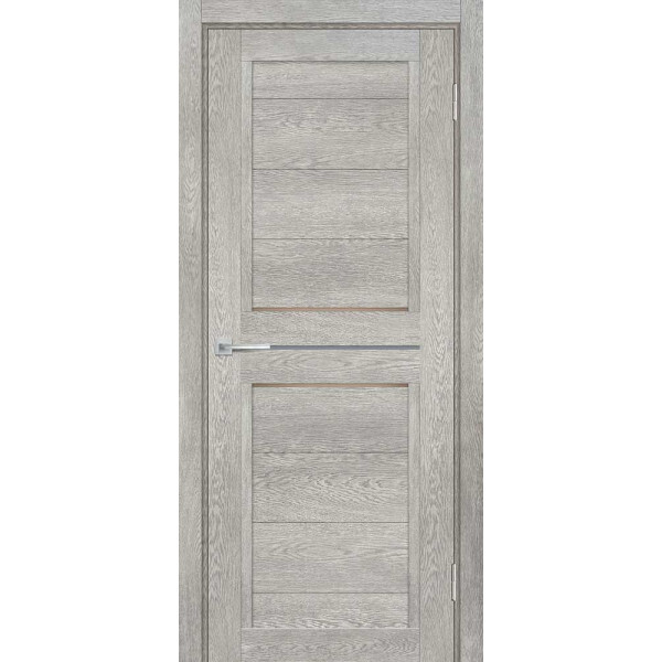 Межкомнатная дверь Graf ТЕХНО-805 бронза сатинат, серый лакобель Чиаро гриджио (1900 х 550)