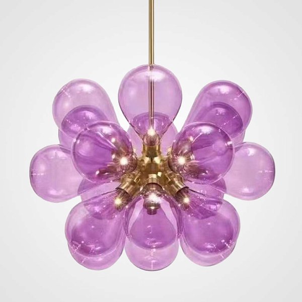 Потолочная люстра GRAPE MILK Pink by ImperiumLoft