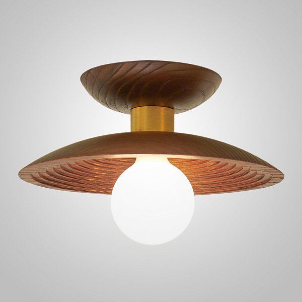 Потолочный светильник ELSA C D30 Black walnut by ImperiumLoft