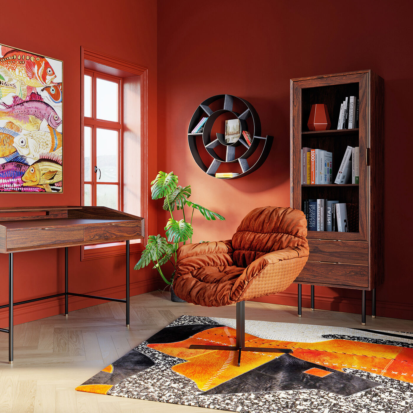 Шкаф-витрина KARE Ravello 85414