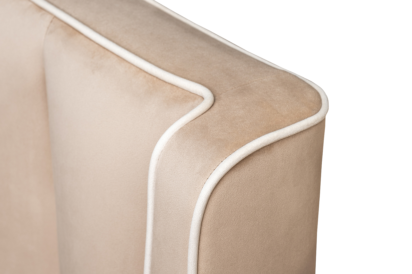 Кровать Odry c подъем.мех. велюр экрю Colt1009 186*220*120 Garda Decor ODRY-160M-Colt1009+Colt1008