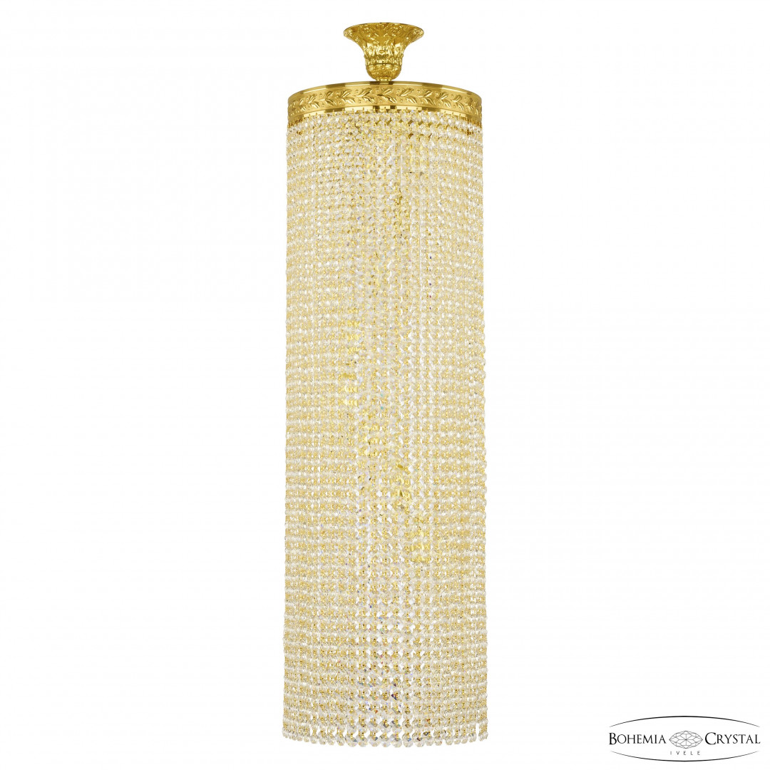 Люстра столб хрустальная 83411/30IV-100 G Bohemia Ivele Crystal