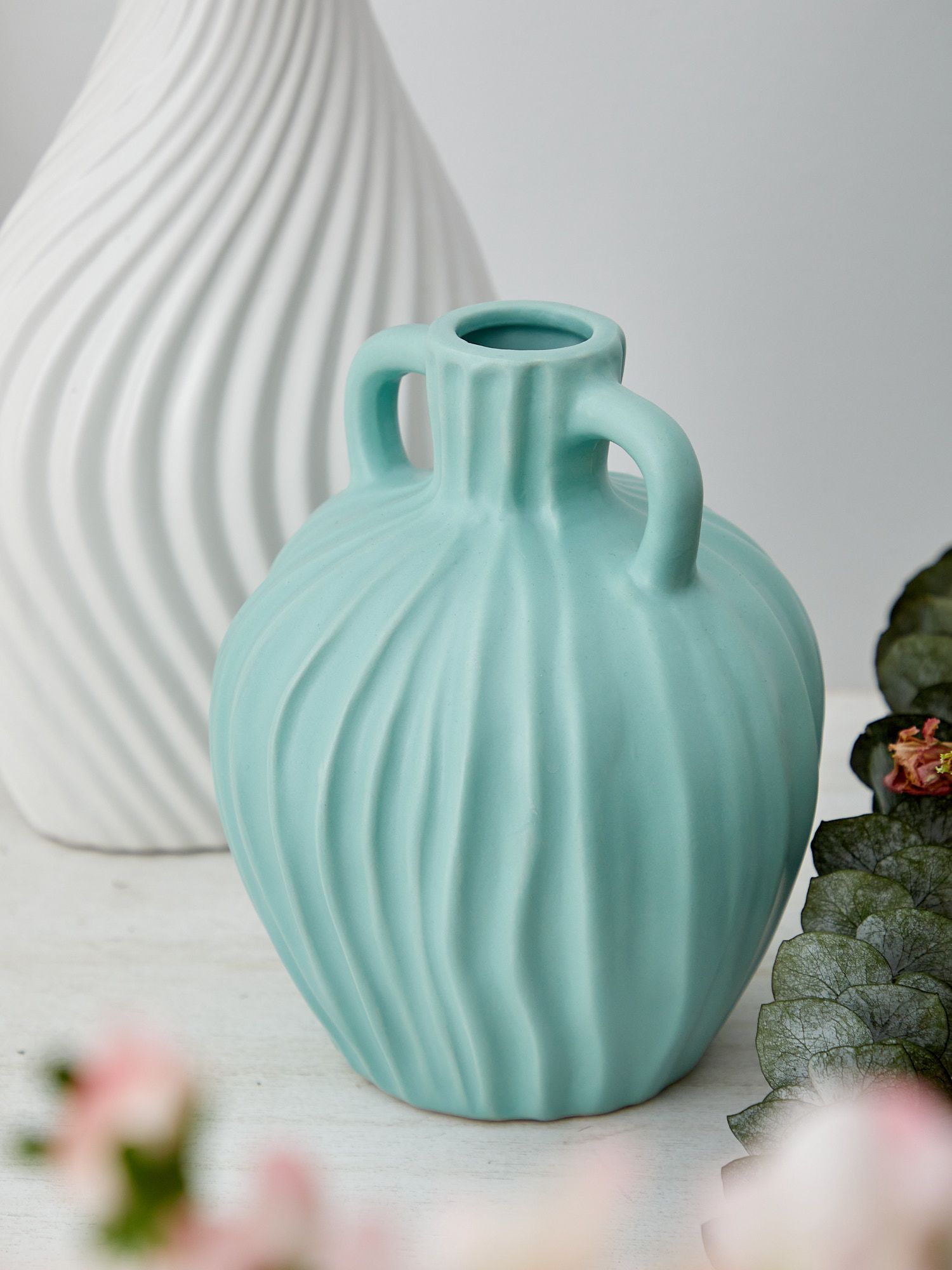 Ваза с ручками Glasar 74-044