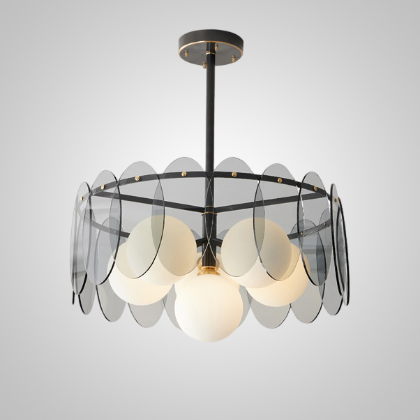 Потолочная люстра RASMIN D50 Black by ImperiumLoft