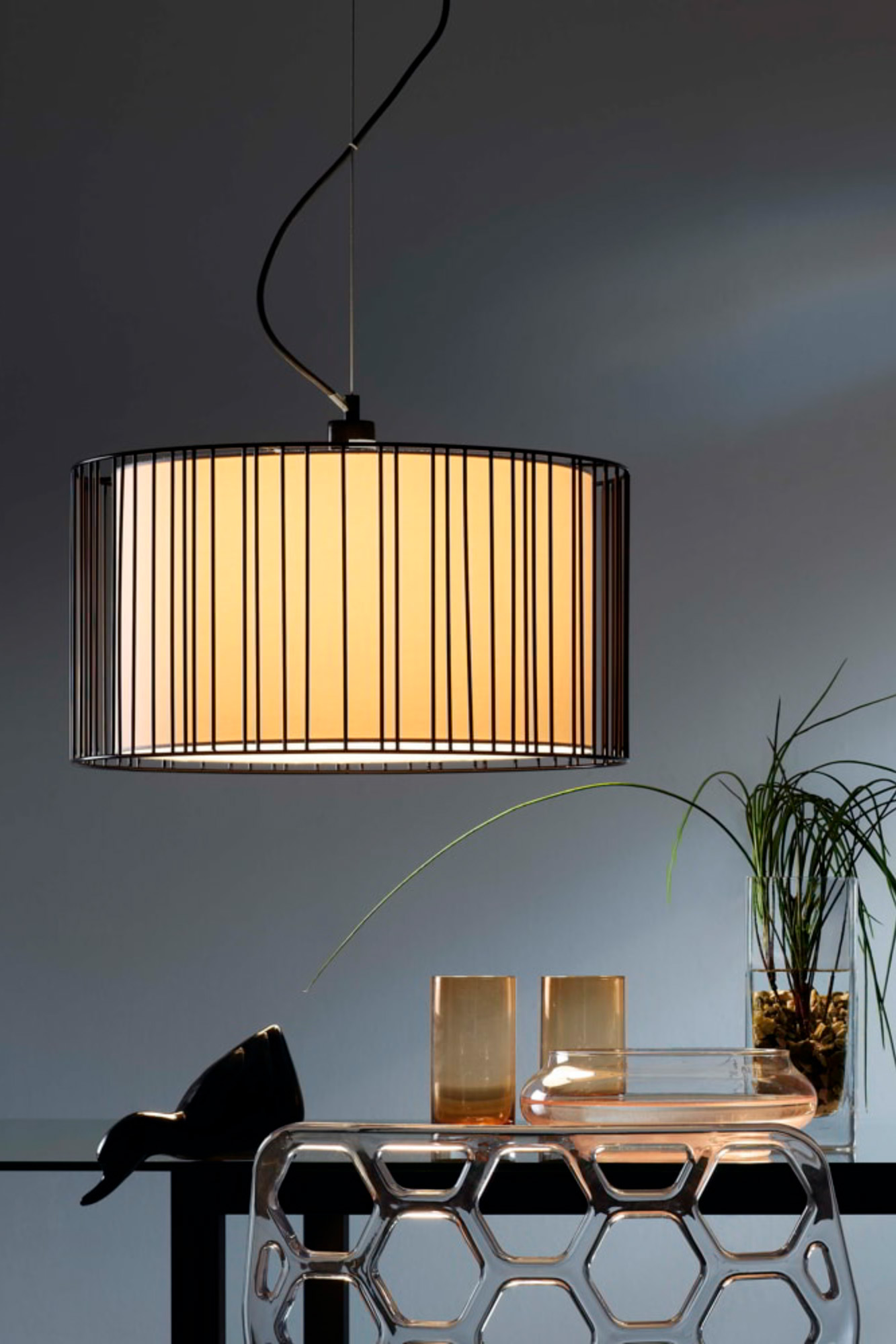 Люстра Linda черная Faro