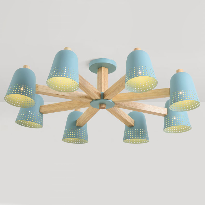 Люстра на штанге TRACERY 8 lamps by ImperiumLoft