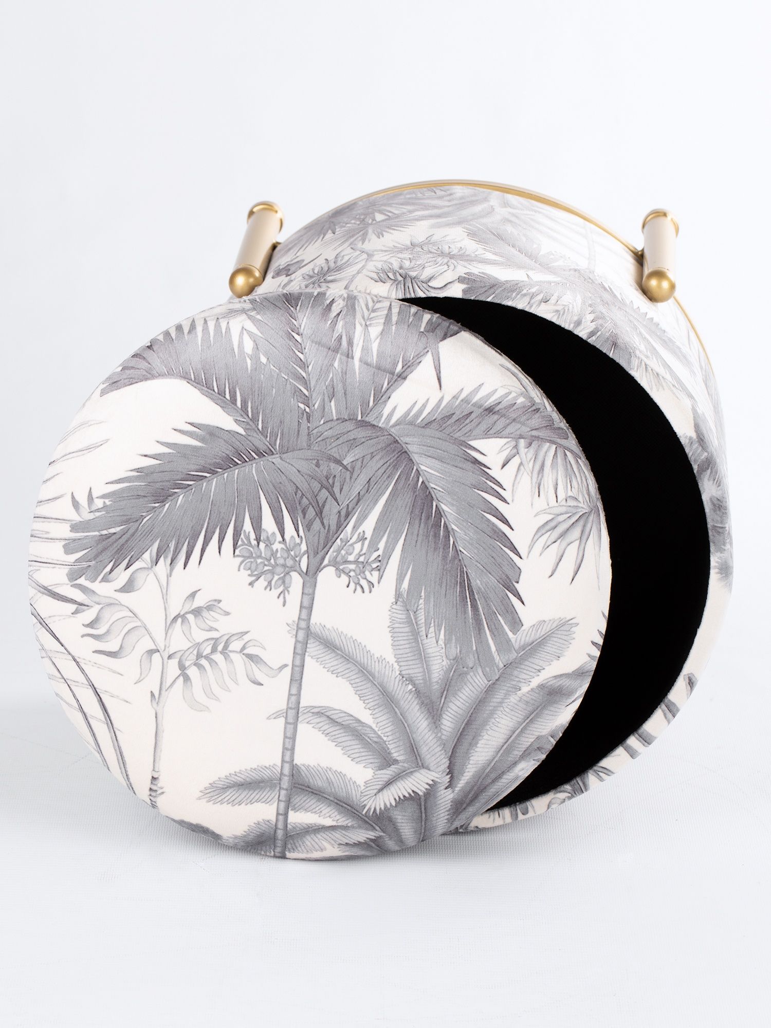 Пуф с крышкой Glasar 49-234M