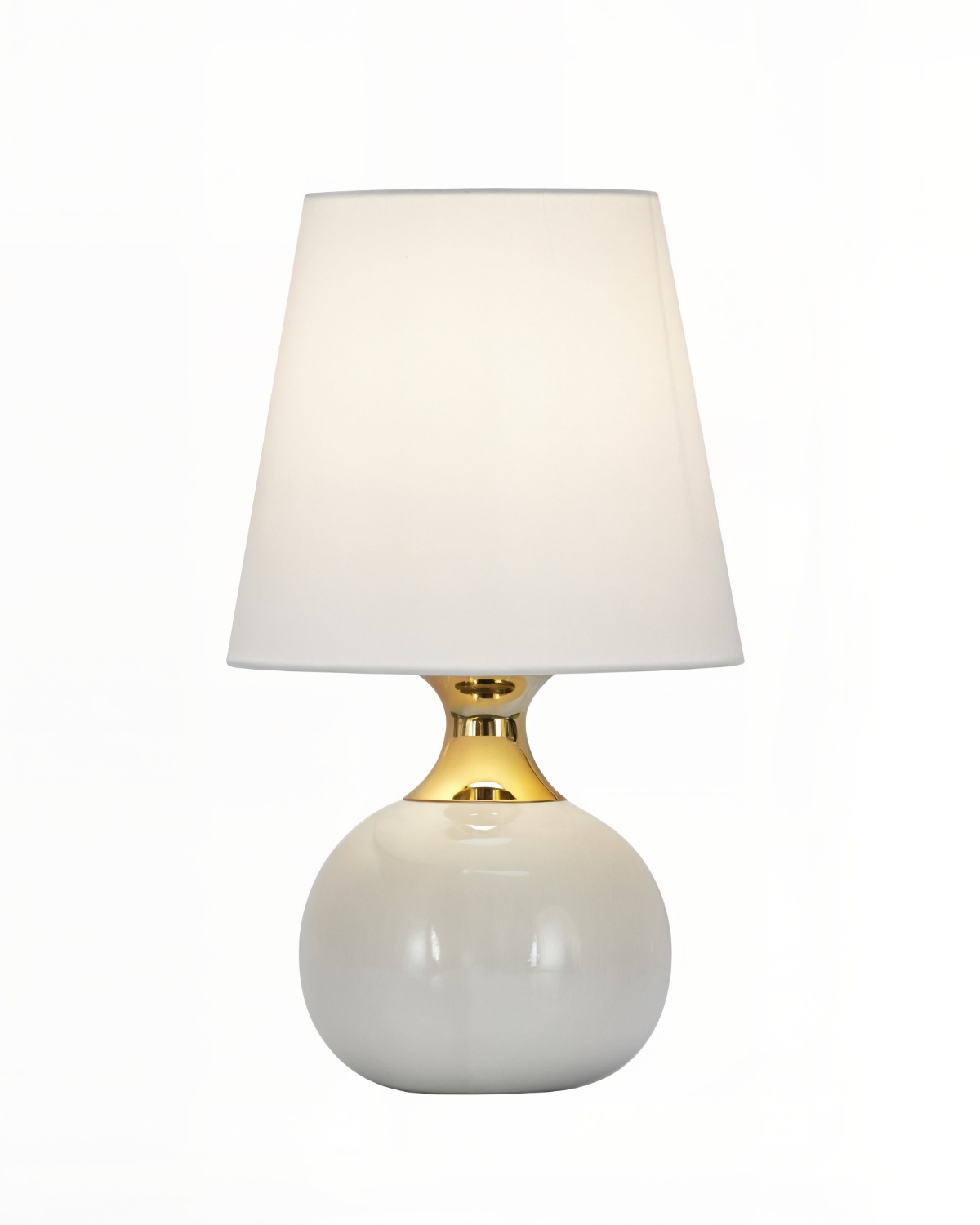 Настольная лампа Бенсон с бежевым керамическим основанием Louvre Home LTL303662MGI