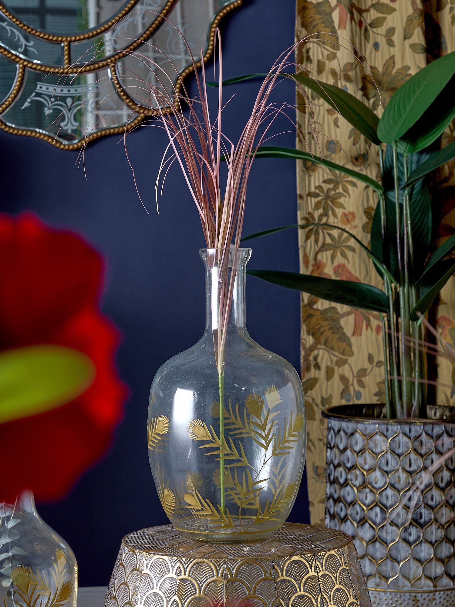 Ваза Флора Glasar 77967-DS