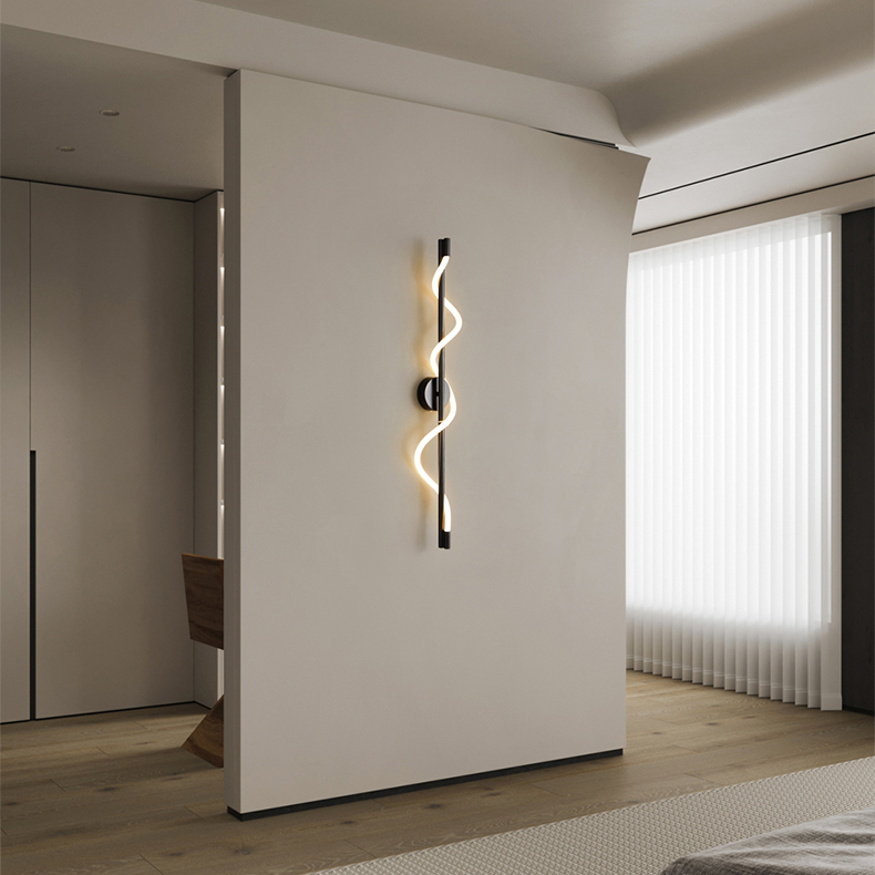 Настенный светильник MAURICE WALL H90 Black by ImperiumLoft