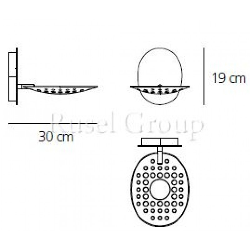 Настенный светильник Artemide Reall parete