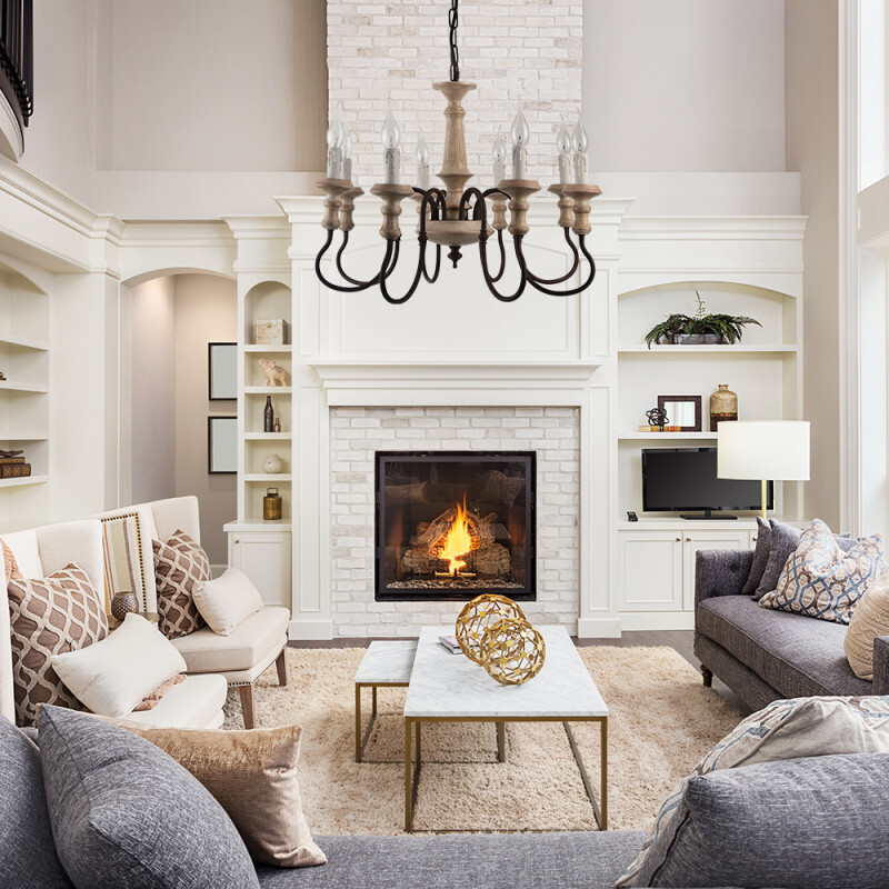 Подвесная люстра Arte Lamp A1700LM-8BR