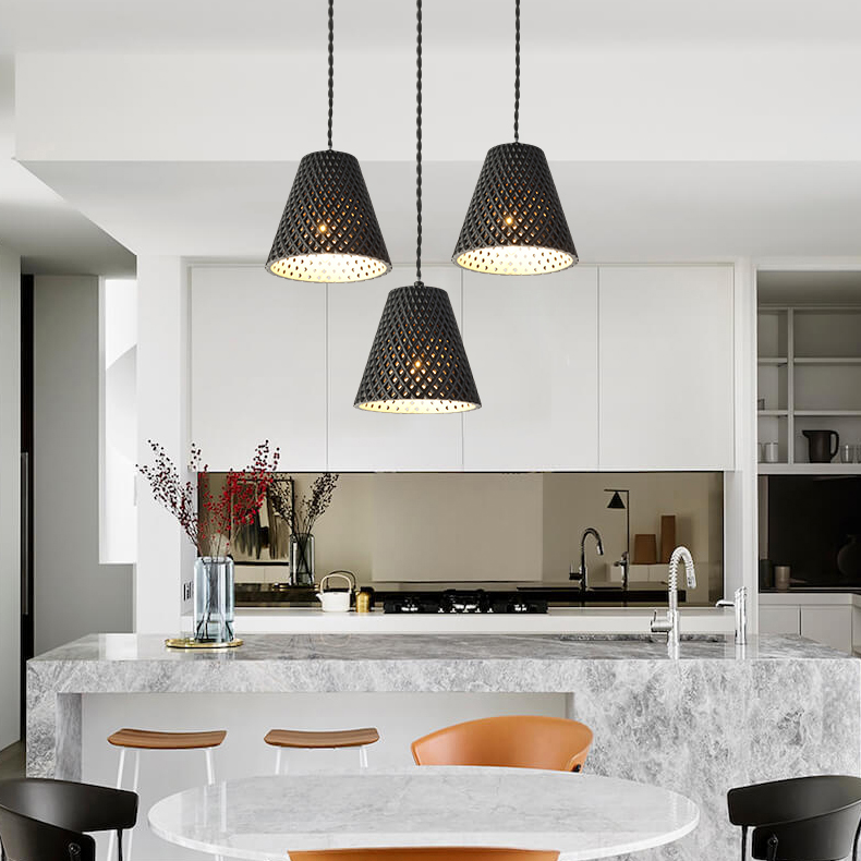 Подвесной светильник HASSA D12 White by ImperiumLoft