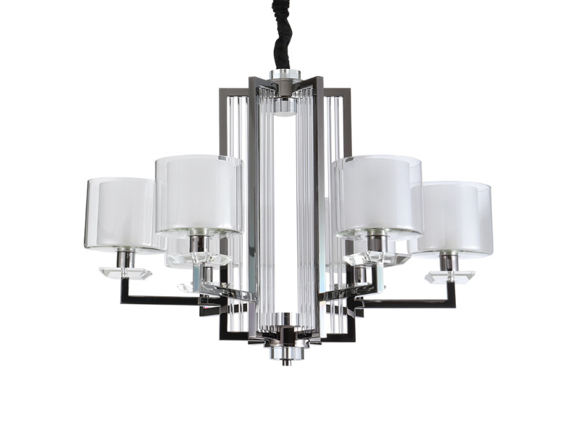 Подвесная люстра Newport 4406+1/C black glossy