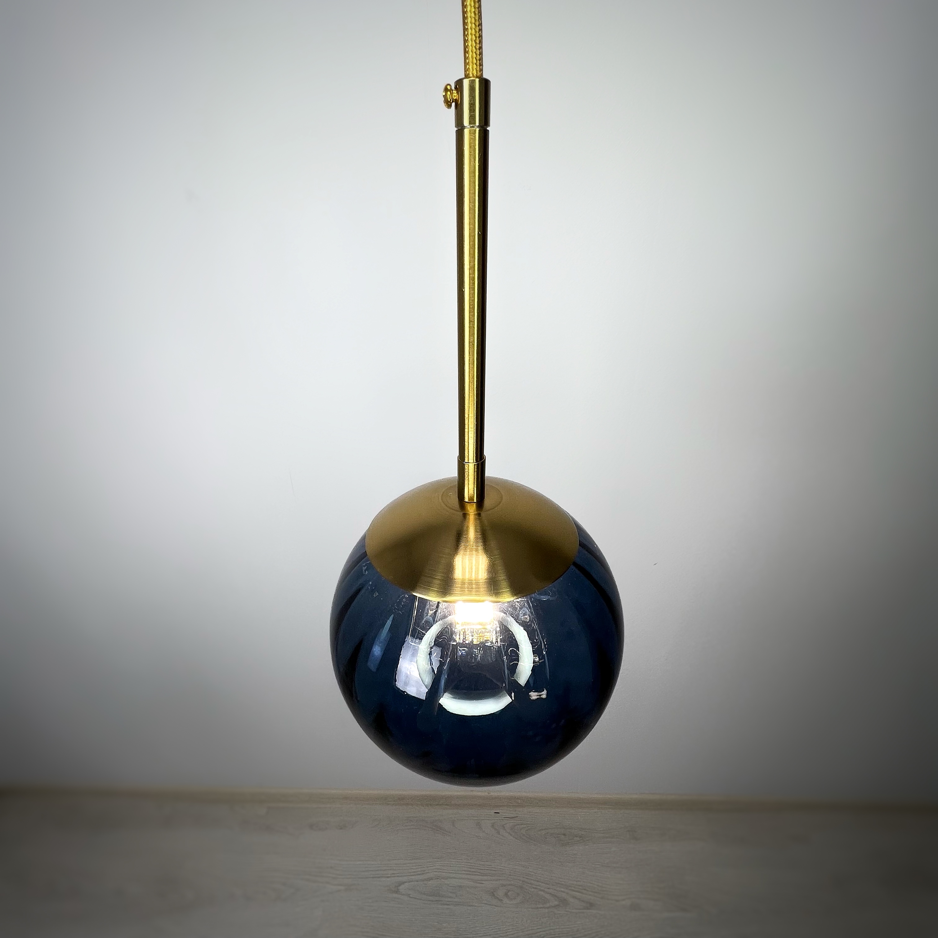 Подвесной светильник ASKA D200 Blue by ImperiumLoft