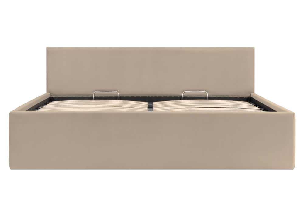 Кровать Woodville Оливия 160х200 бежевая 533897