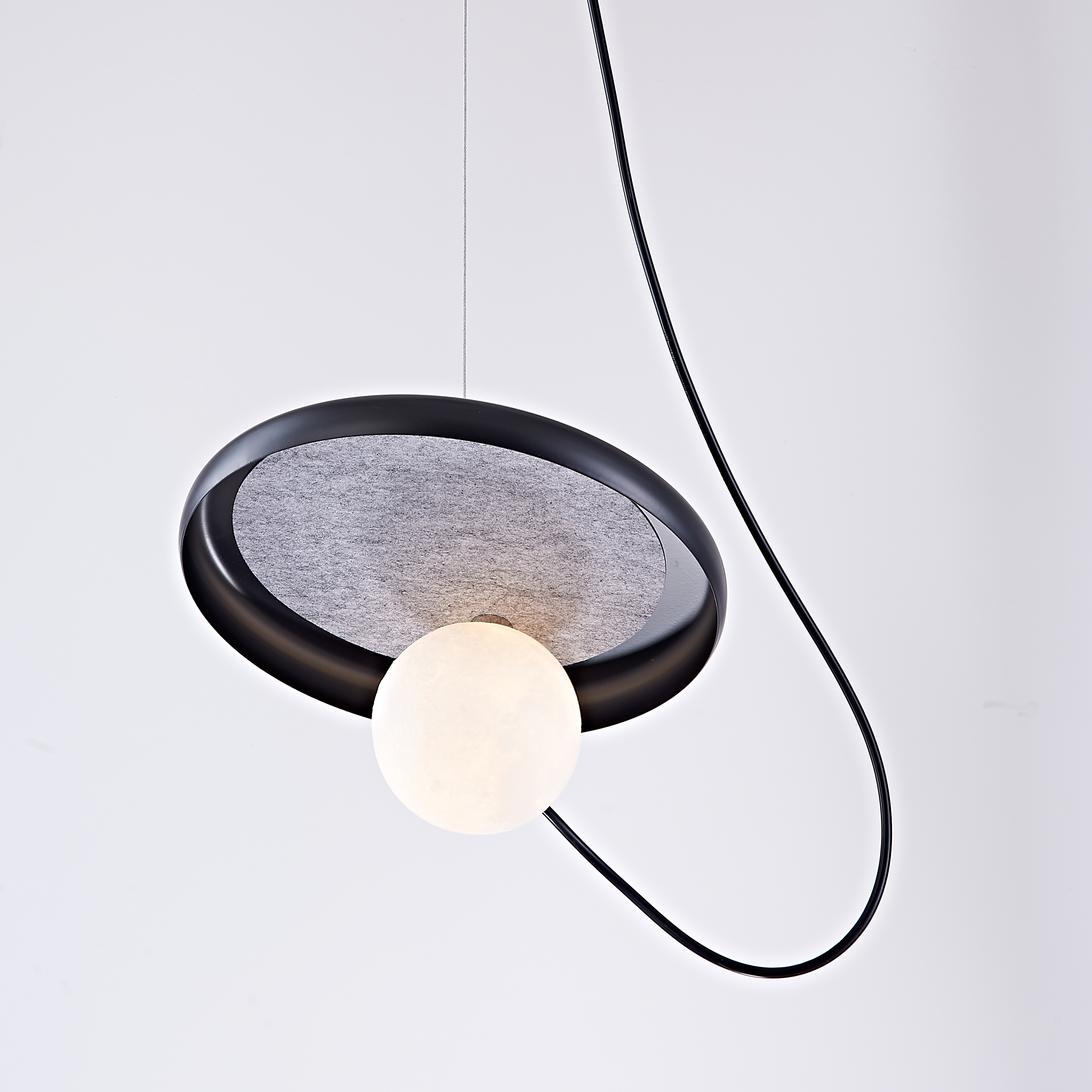 Подвесной светильник MARGOTT D25 Black by ImperiumLoft