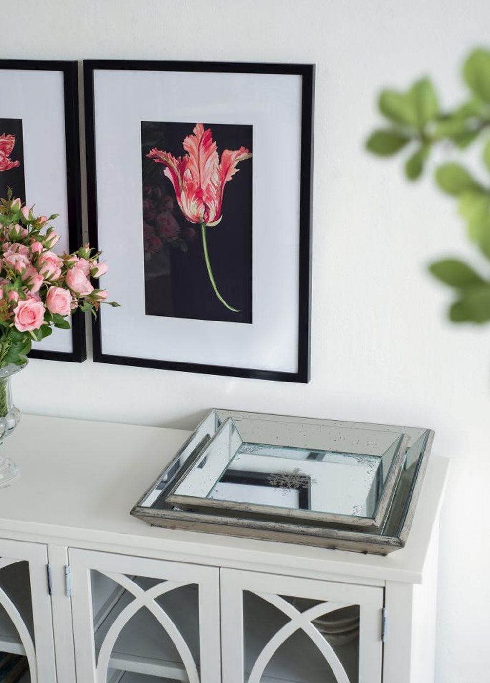 Подносы зеркальные, набор Glasar 43615-DS