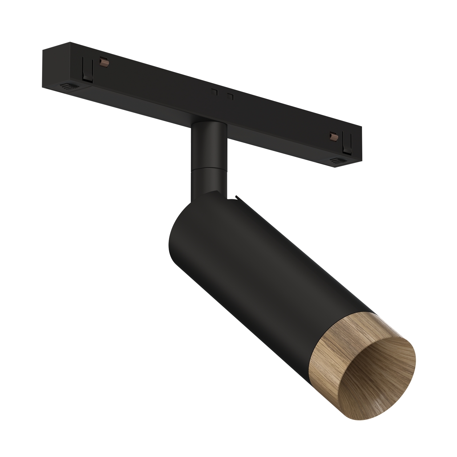 Светодиодный светильник для магнитной системы Ledron Sagi S40 Wooden Black