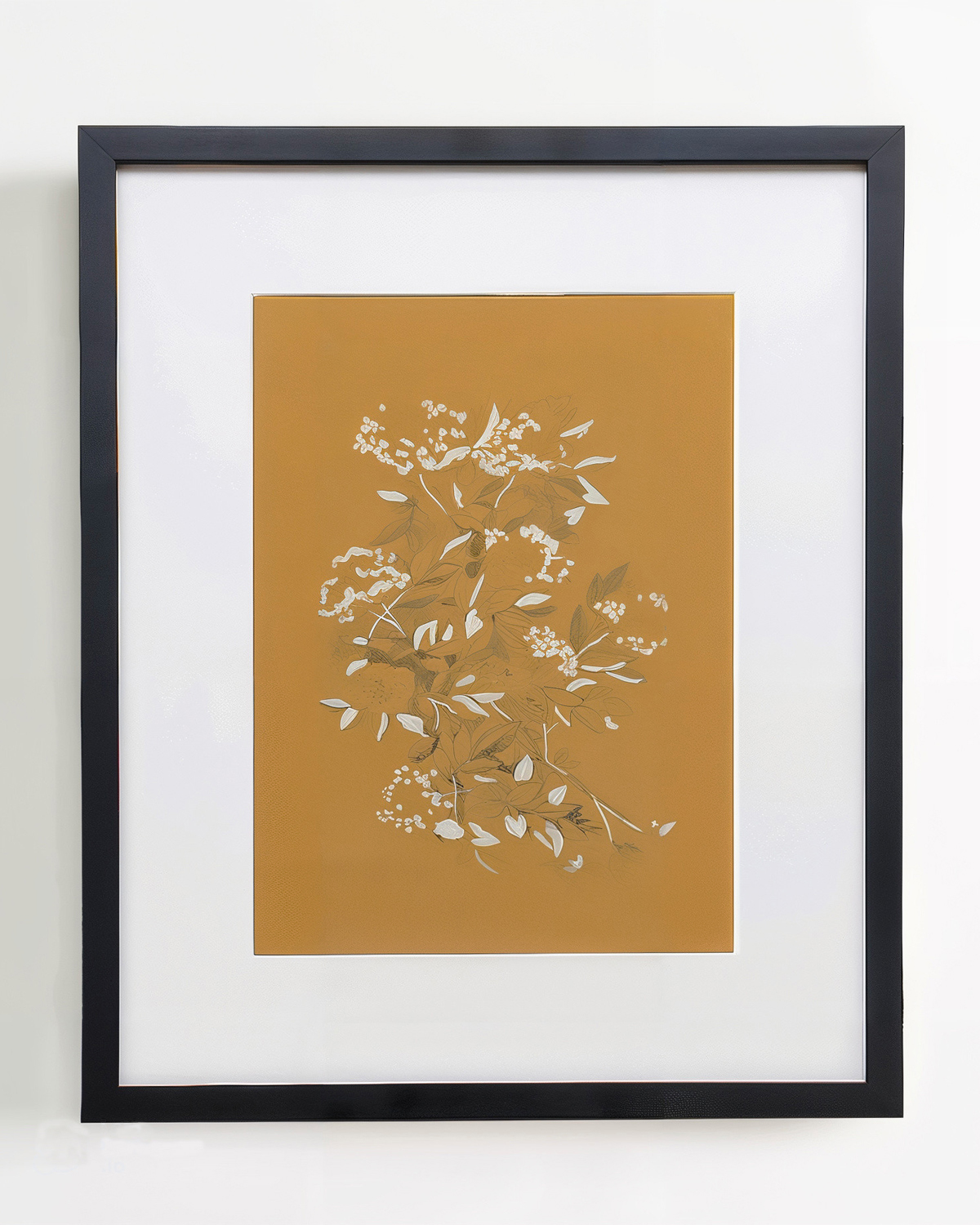 Интерьерный постер “Mustard Flowers-I” Louvre Home DPP500924VHS