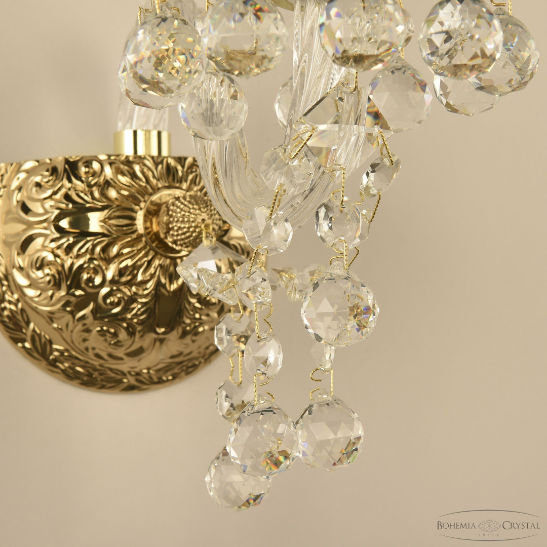 Бра хрустальные 16209B/1/141 G Bohemia Ivele Crystal