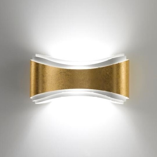 Настенный светильник Selene Illuminazione Ionica 40 white/gold 1034-011006