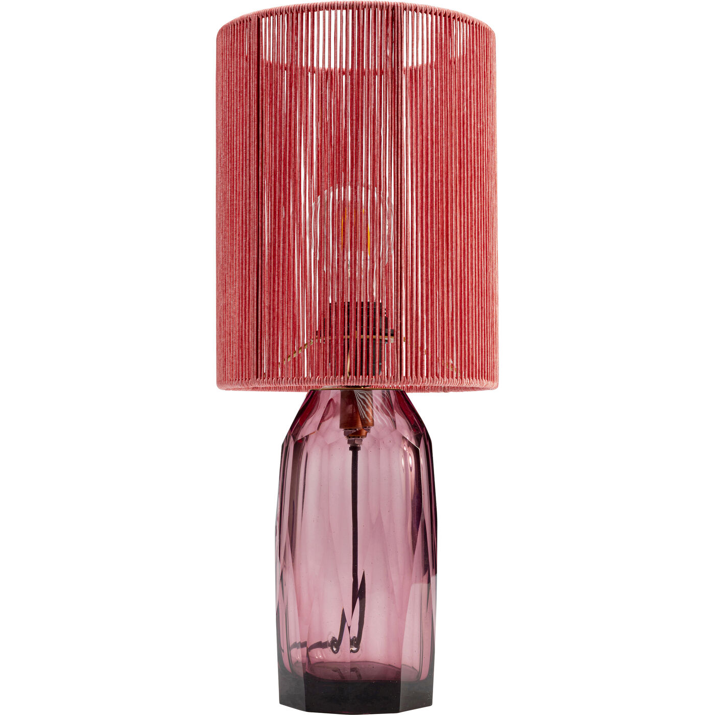 Светильник настольный Veccio Pink 42cm KARE 56476