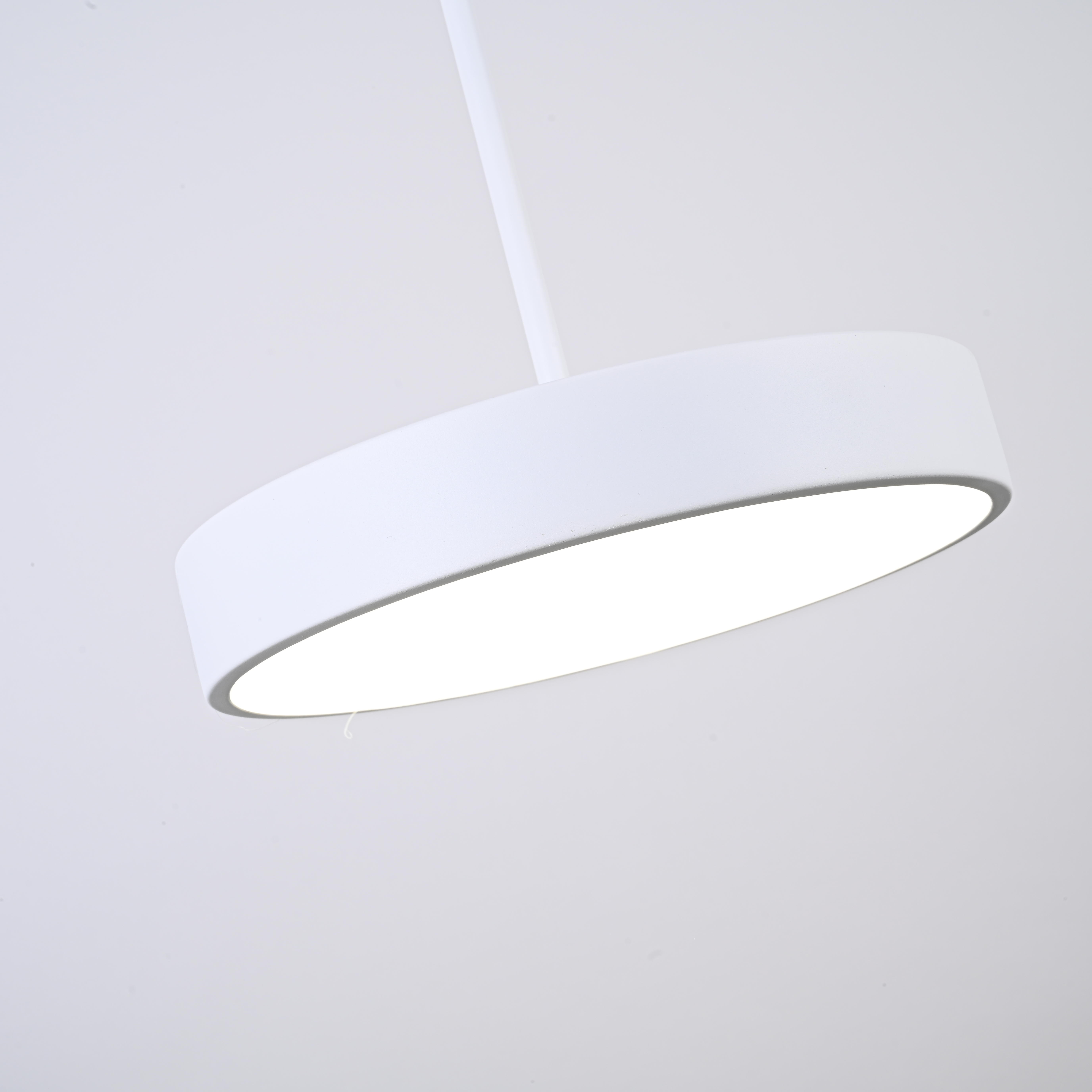 Подвесной светильник TURNA ONE D30 White by ImperiumLoft
