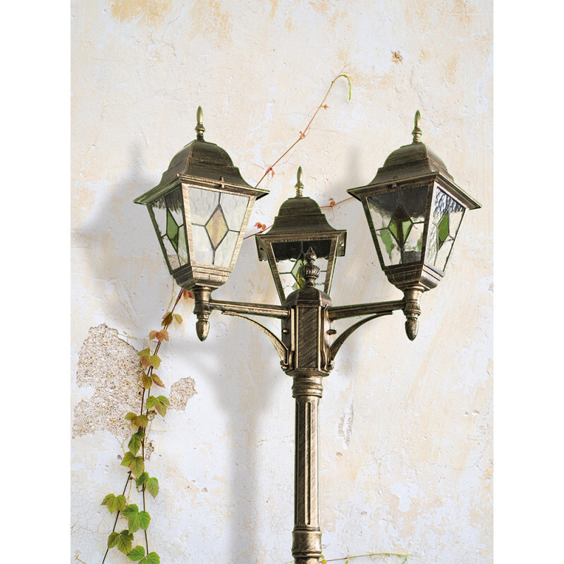 Садовый светильник Arte Lamp A1017PA-3BN