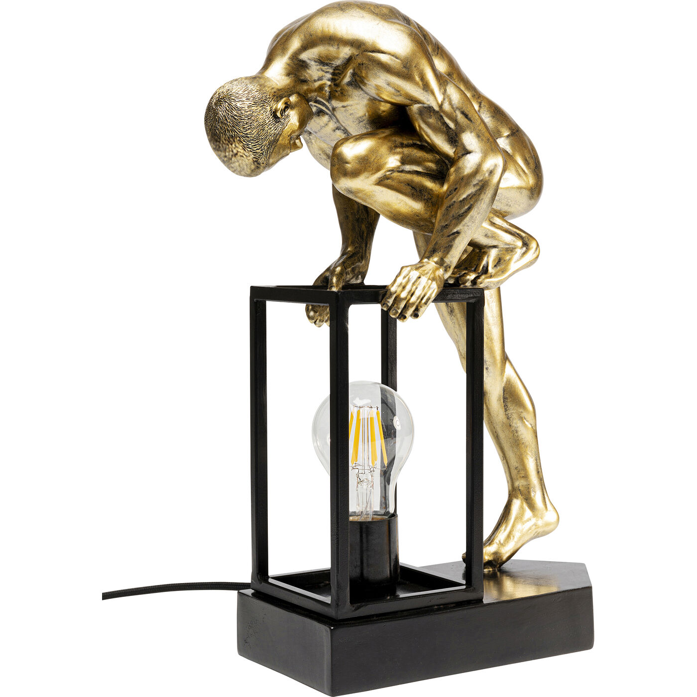 Светильник настольный Nude Man Streching 39cm KARE 56886