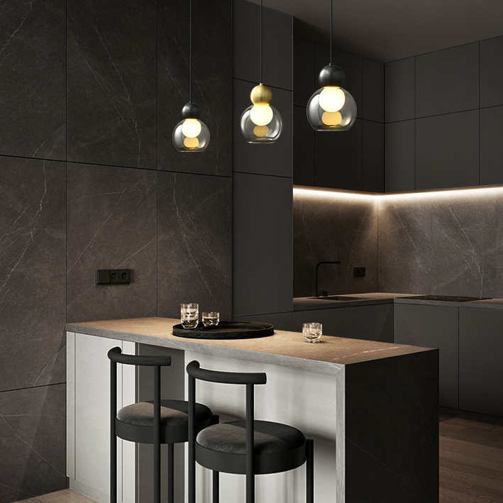 Подвесной светильник FANUEL D15 Brass by ImperiumLoft