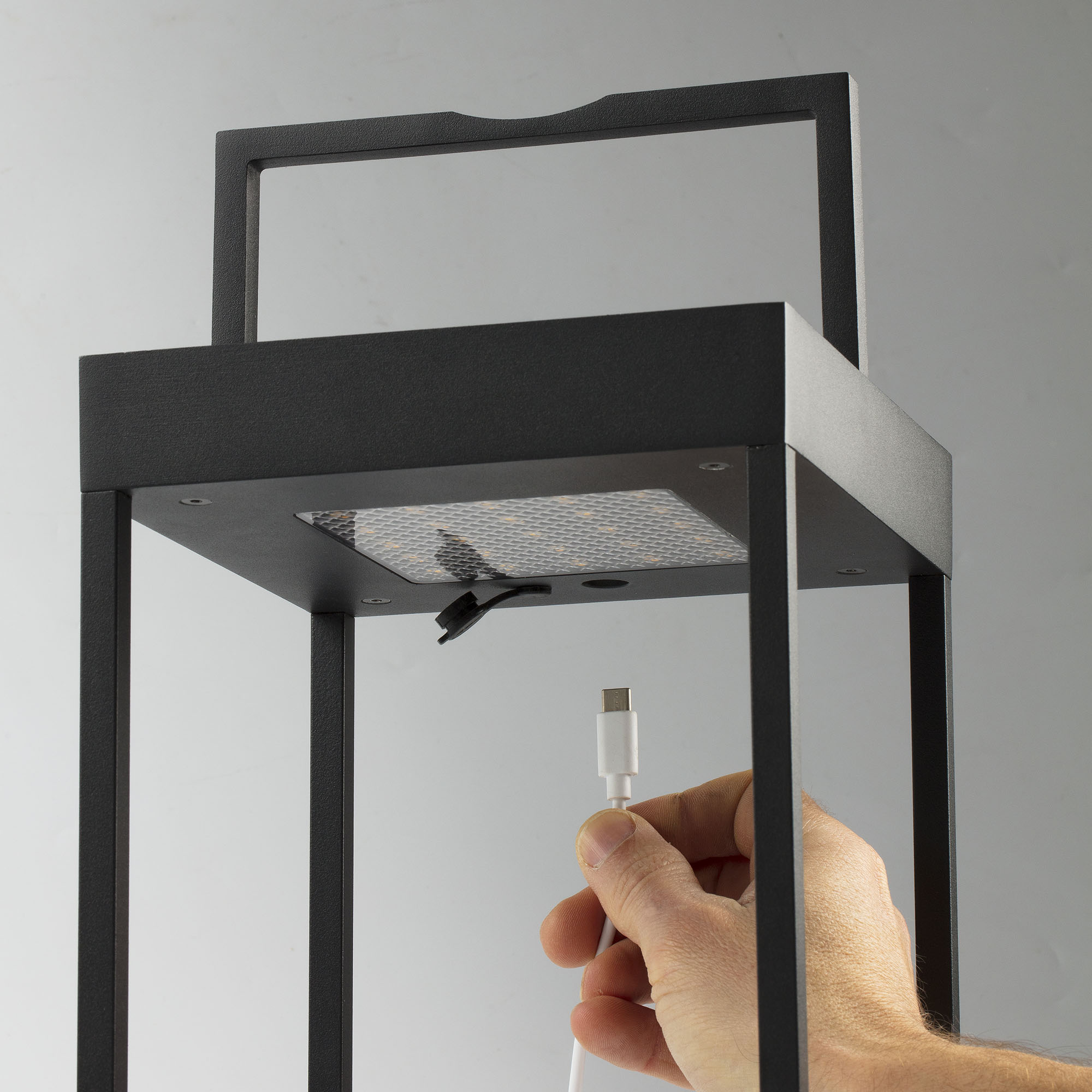 Переносной светильник Kasp H50 черный Faro