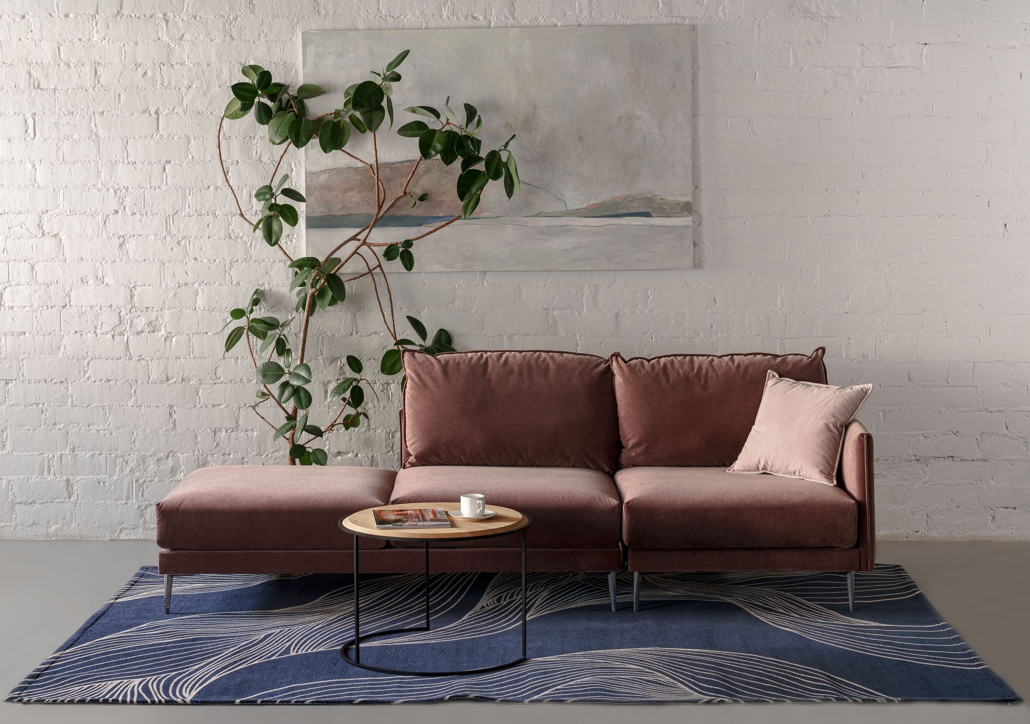 Ковер Carpet Decor Neptun Blue C1389