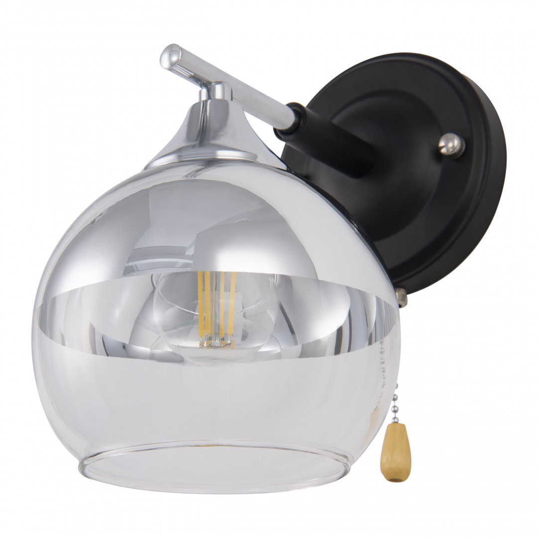 Бра с плафоном 339354/1W CR+BK Arte Milano