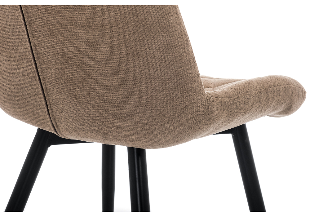 Стул Woodville Fox black / coffee 11558