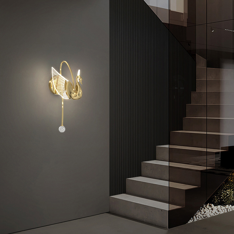 Настенный светильник BIRDIE WALL Rose Gold by ImperiumLoft