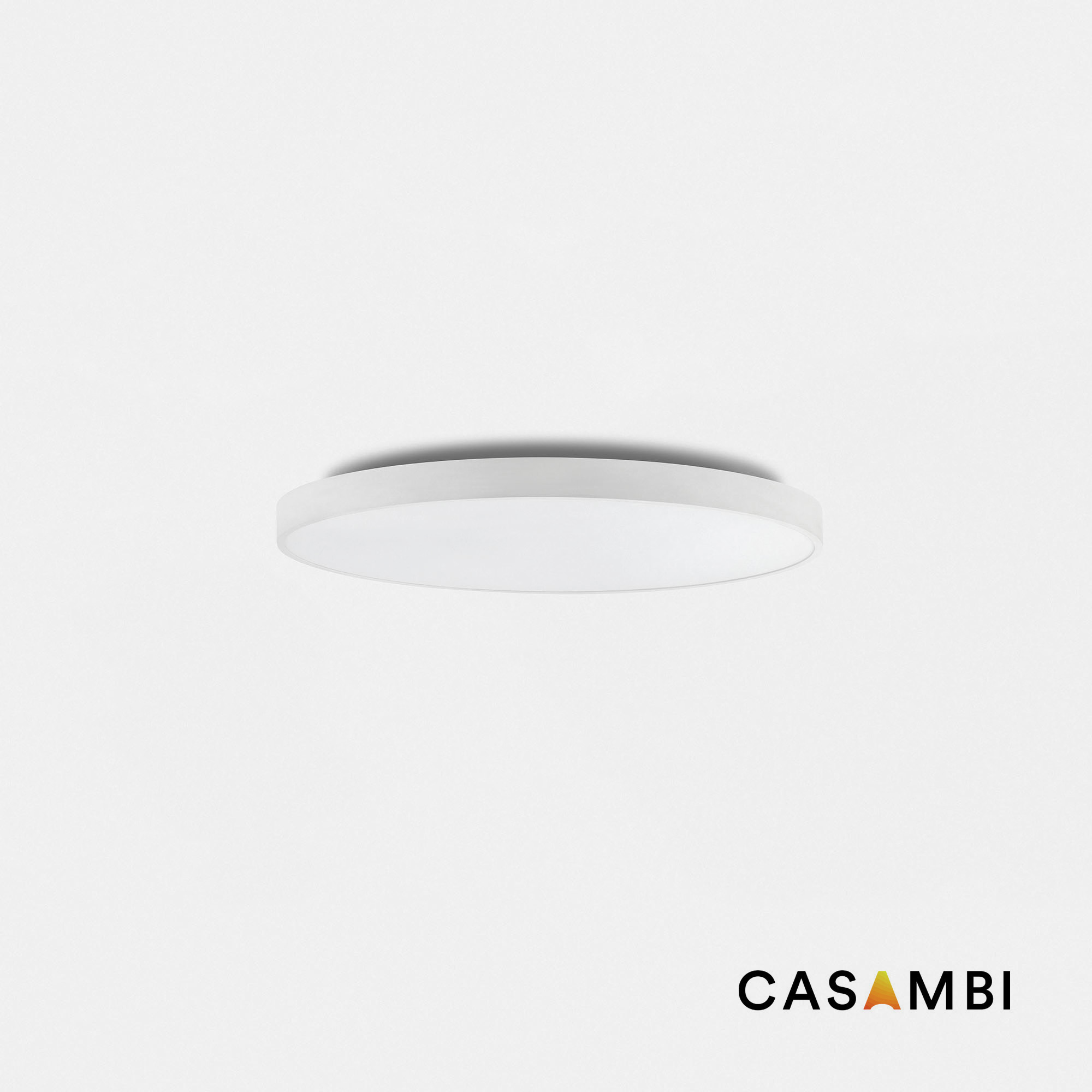 Потолочный светильник Domio белый Ø800 78W 3000K CRI80 Casambi Faro