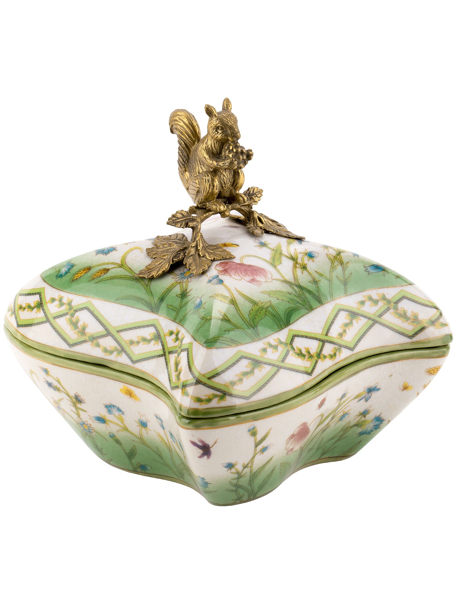 Шкатулка с белкой Glasar B1321HC/HX0711