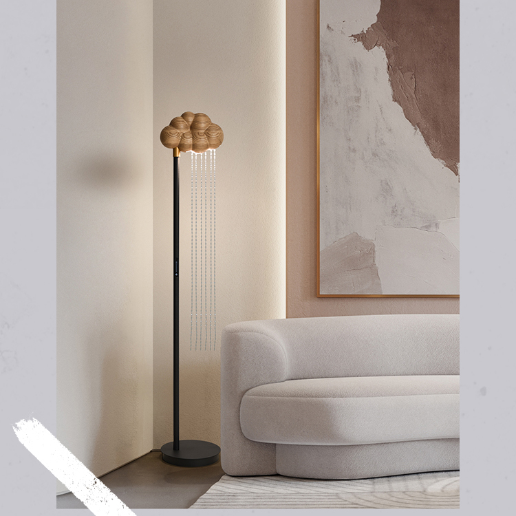 Торшер TELSE Light brown by ImperiumLoft