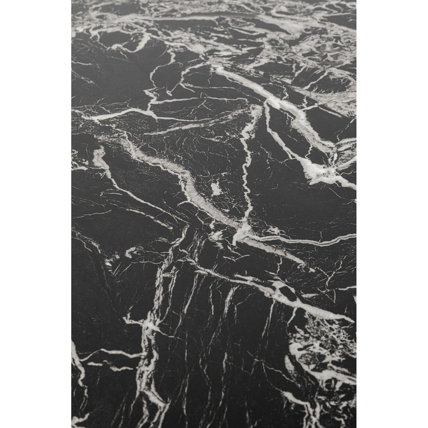 Стол кофейный Schickeria Marble Black Ø110 см KARE 87767
