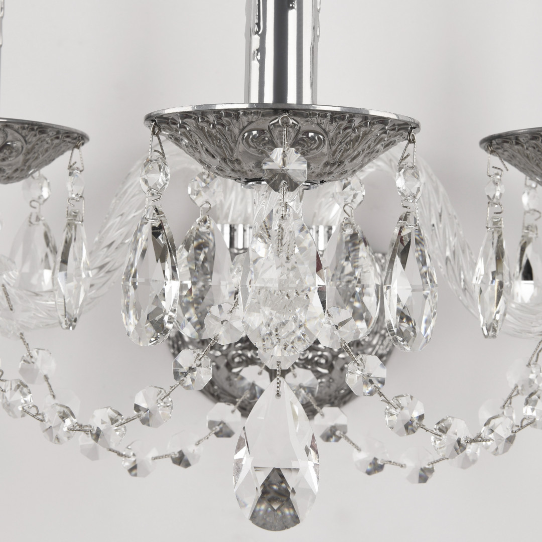 Бра хрустальные AL16302B/3/141 CG Bohemia Ivele Crystal