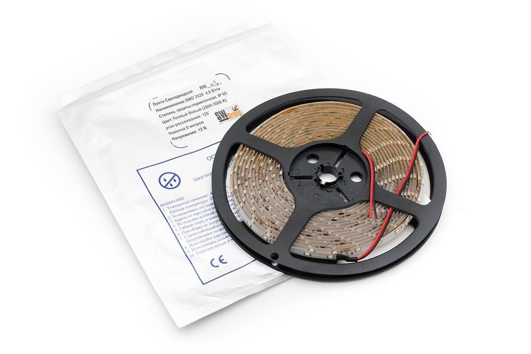 Лента светодиодная SWG SWG360-12-4.8-WW-65-M