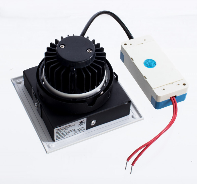 Встраиваемый светильник Arte Lamp A1712PL-1WH