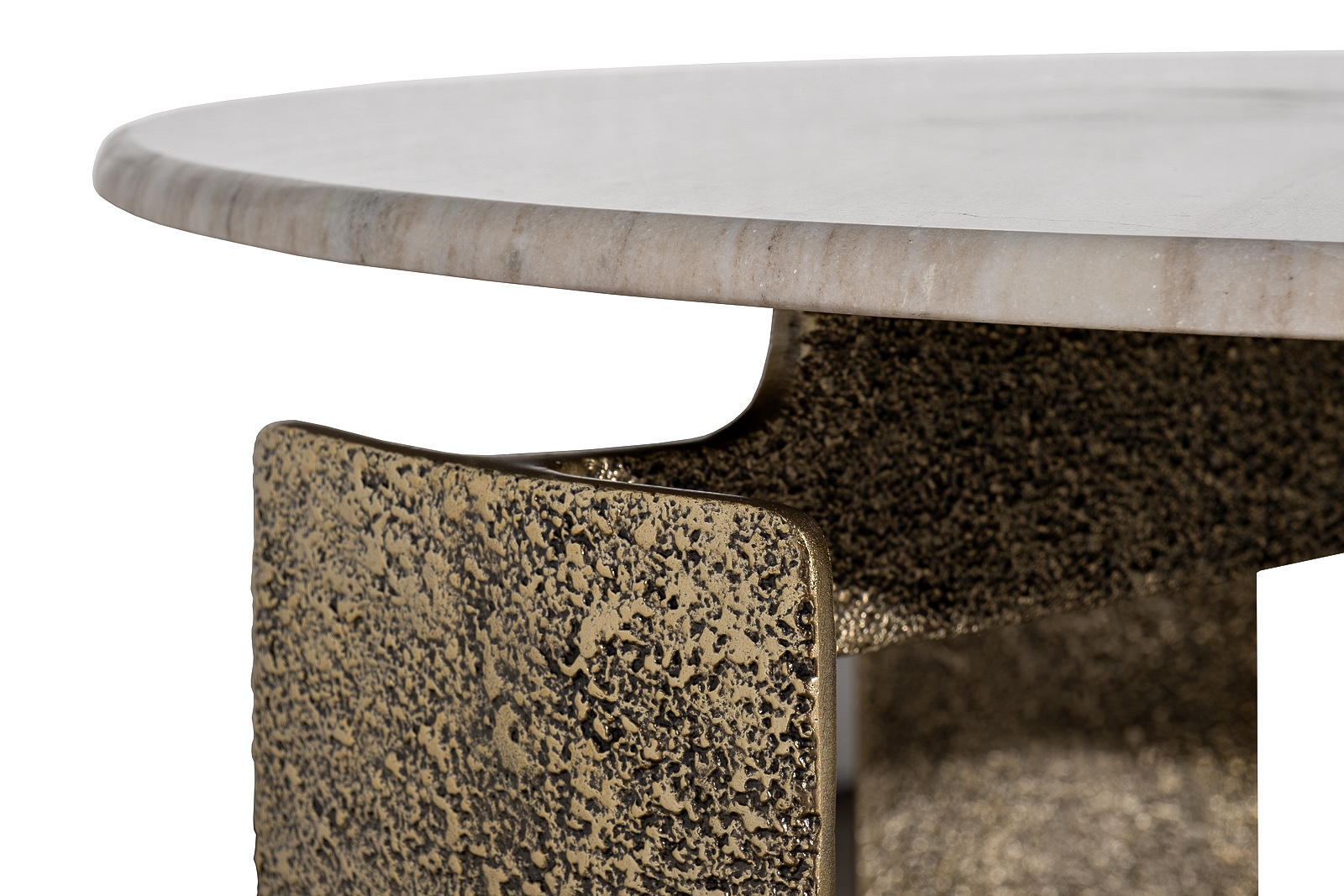 Стол журнальный мраморный d100*45 Garda Decor 69-23303