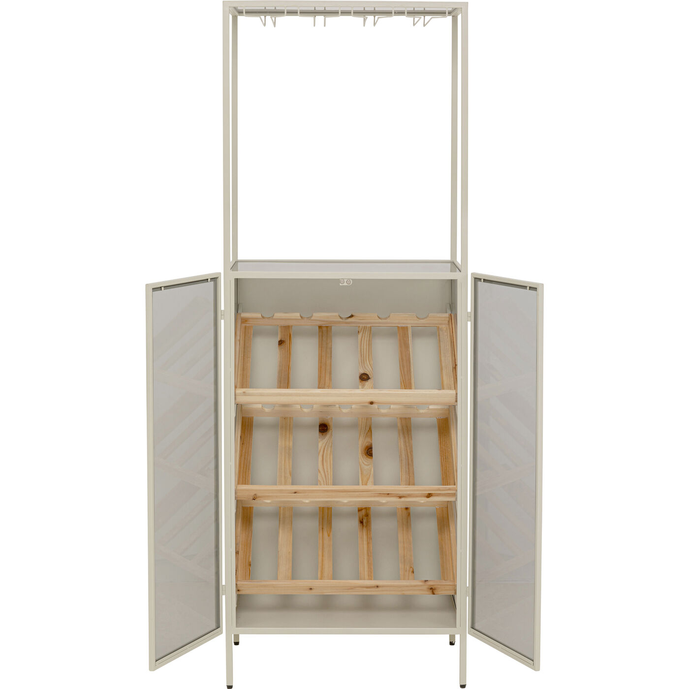 Винная полка Lisboa Bar White 60x170cm KARE 70148