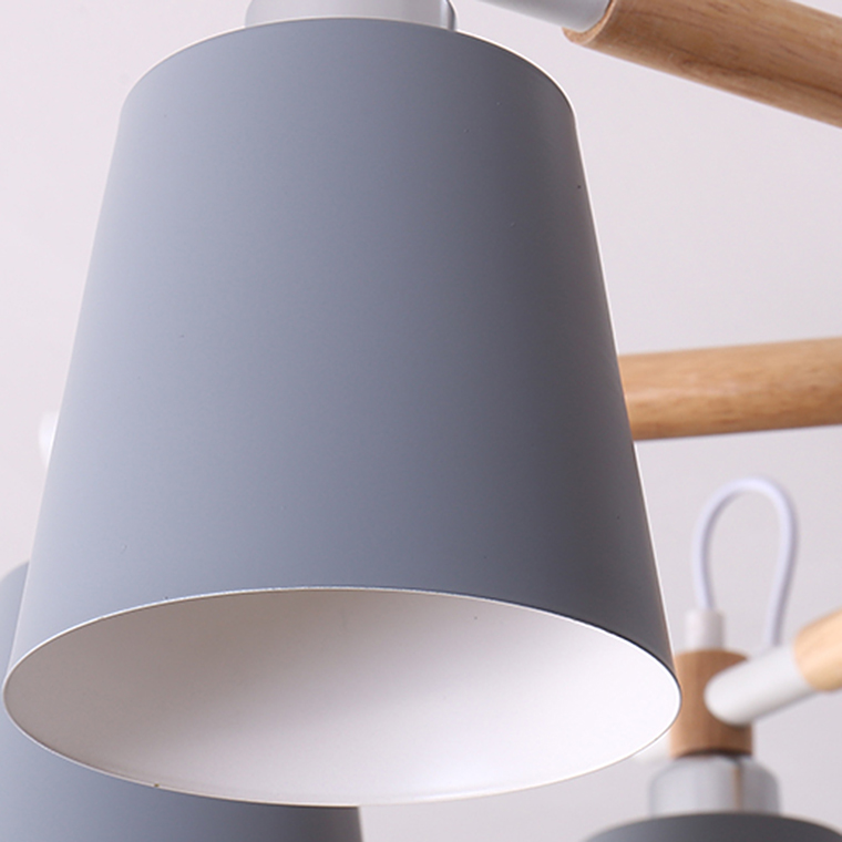Люстра на штанге VARDA 8 lamps Green by ImperiumLoft